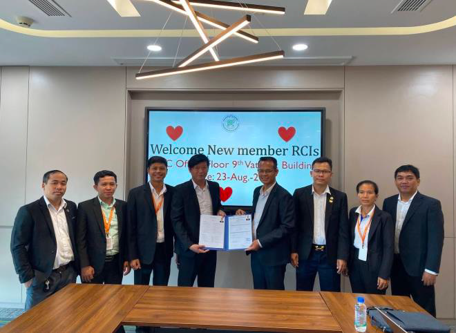  Monthly meeting of the Cambodia Rural Credit Institutions Club for August 2023 and Welcome new member 